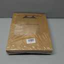 ONE MORE [15pcs] 10inch Kraft Bakery Boxes, Large Pie Boxes with PVC Window Natural Disposable Box for Cookie 10x10x2.5inch,Pack of 15