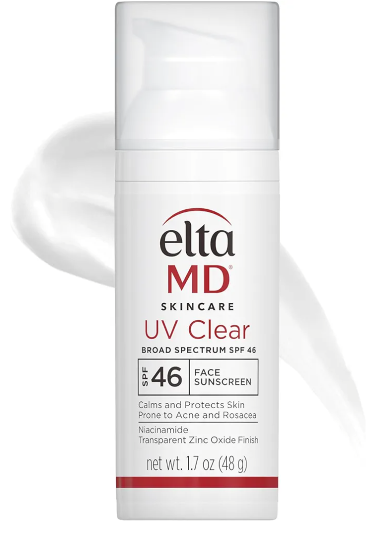 EltaMD UV Clear Face Sunscreen SPF 46, Oil Free Sunscreen with Zinc Oxide, Dermatologist Recommended Sunscreen