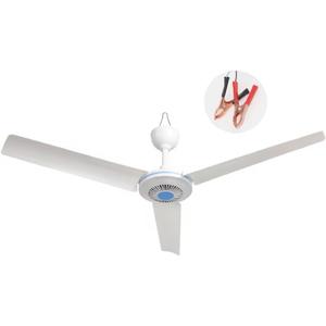 42 Inch 12V DC Gazebo Ceiling Fan, Safe Low Voltage for Outdoor Patio, Pergola and Sunroom Use