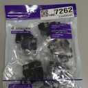 VCE CAT6 RJ45 Keystone Couplers (UL Listed), 25-Pack Ethernet Keystone Jack Female to Female UTP for Cat6/Cat5e/Cat5 Network Cable, Black