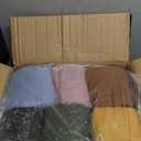 Fleece Throw Blankets Lightweight Warm Soft Cozy Pet-Friendly Bulk Fleece Throw Blanket Solid for Home Bed, Sofa, Office, Gifts, Outdoor (Assorted 3, Pack of 6-50 x 60 inch)