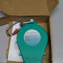 33FT Self Retracting Lifeline RTOVZON Fall Arrest Fall Protection Steel Wire Rope Heavy Duty Retractable Lanyard, Roofing Lifeline, SRL, Safety Lanyard