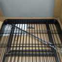 DUMOS Dog Playpen 24 Inch 6 Panels Indoor Outdoor Metal Pet Fence