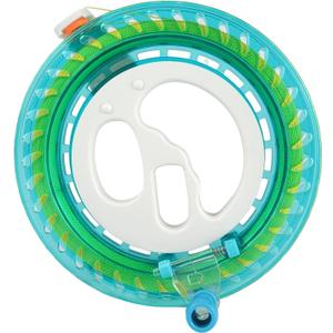Simxkai Kite String Reel, String Spool, Line Winder, Come with Lock (Blue, 7.2in with 650ft)