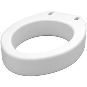 Hinged Toilet Seat Riser - Elongated, Adds 3.75 Inches by Nova Medical Products