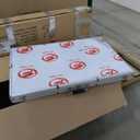 34"x22" Aluminum Card Display Case with Lock,Portable Trade Show Display Case-Sliver,for Sports Card,Jewelry Craft Collector Shows,Collectible Cards