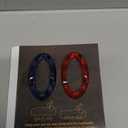 Bar Soap Gripper No Goo or Mess Soap Holder for Bath and Showers 2 Pack, Red and Blue