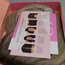 Molefi Hair Toppers for Women with Thinning Hair,18 Inch Long Layered Topper,Add Volume Synthetic Wiglets Pieces For Women 6.5"x6.5"Large Base for Daily Use (Mix Blonde with Dark Root)