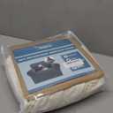 Turquoize 100% Waterproof Chair Covers Stretch Chair Slipcovers for Living Room Armchair Sofa Cover Chair Couch Cover with Arms Furniture Protector for Chairs Feature Soft Fleece Fabric (Chair, Ivory)