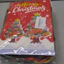 MECARE Felt Christmas Tree for Toddlers, 3.5ft DIY Wall-Mounted Xmas Tree with 50 Ornaments, Fun Christmas Decoration for Kids, Wall Hanging Holiday Tree for Toddlers