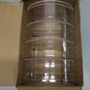 Stackable Storage Jewellery Trays Hair Accessory Containers Simple Houseware Organizer 4 Layers 7.14in.