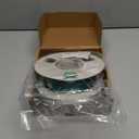 PETG 3D Printer Filament, Dimensional Accuracy +/- 0.03 mm, 1kg Spool(2.2lbs), 1.75 mm Fit for Most 3D PrintersMetallic Eye Green