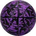 AND1 Fantom Graffiti Rubber Basketball - Streetball for Indoor and Outdoor Use, Deep Channel Construction and Durability
