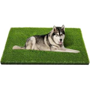 Artificial Grass, Professional Dog Grass Mat, Potty Training Rug and Replacement Turf Outdoor Rug Patio Lawn Decoration, Easy to Clean with Drainage Holes(47.3x31.5 inches) (47.3"L x 31.5"W x 1.2"Th) Artificial Grass, Professional Dog Grass Mat, Potty Training Rug and Replacement Turf Outdoor Rug Patio Lawn Decoration, Easy to Clean with Drainage Holes(47.3x31.5 inches) (47.3"L x 31.5"W x 1.2"Th)