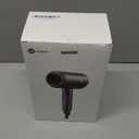 slopehill Professional Ionic Hair Dryer, Powerful 1800W Fast Drying Low Noise Blow Dryer with 2 Concentrator Nozzle 1 Diffuser Attachments for Home Salon Travel (Black)