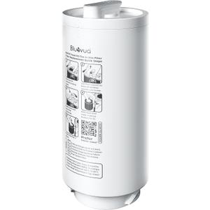 Bluevua 5-IN-1 RO Filter, Replacement for RO100ROPOT-Travel Countertop Reverse Osmosis System, 6 Months Lifetime