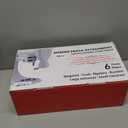 6-Piece Pasta Attachment for Kitchenaid Stand Mixer, Home made Pasta Press Attachment with 2 Feed Port, Durable for Kitchenaid Accessories and Attachments, Heavy Duty, Dishwasher Safe, Easy Clean