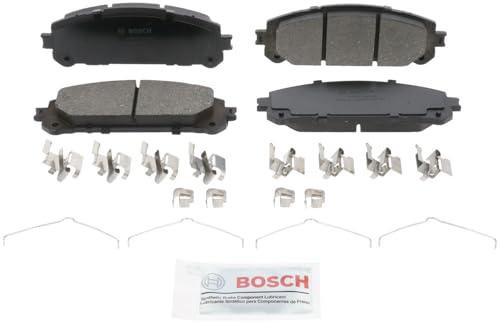 BOSCH BC2304 QuietCast Premium Ceramic Disc Brake Pad Set - Compatible with Select Lexus RX350, RX350h; Toyota Highlander, Grand Highlander; FRONT