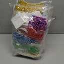 EOBOH 12PCS Pride Accessories, Pride LGBTQ Beads Necklace Stuff, Metallic 6 Kinds of Rainbow Necklace Bulk, Gay Lesbian LGBT Costumes Decorations for Pride Month Parade Throws Party Favors, Pack of 4