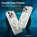 ALTURIZ for iPhone 16 Pro Max Case [6.9"] Compatible with MagSafe, [Military-Grade Protection], Shockproof, Non-Yellowing, Women Mens Girls Boys, Magnetic Phone Case for iPhone 16 Pro Max, Clear