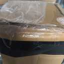 JEAREY 9FT Outdoor Patio Umbrella Outdoor Table Umbrella with Push Button Tilt and Crank, Market Umbrella 8 Sturdy Ribs UV Protection Waterproof for Garden, Deck, Backyard, Pool (Beige)