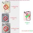 Armor Phone Case for iPhone 15 Military Grade Drop Tested 360 Full Protection Cover Heavy Duty Hybrid Metal Bumper Built-in Silicone Shockproof Dustproof with Screen Protector - Red