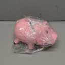 Hamm Piggy Bank Cute Pink Pig Money Box Plastic Saving Coin Box with Color Package Money Bank Great Gift Toy for Kid Children Girls Boys