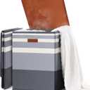 Foldable 40L Large Towel Warmer Bucket，360° Even Heating SPA Towel Warmers for Bathroom, Fast Heating with 4 Modes & 30/ 60/ 90 Min Presets & Auto Shut-Off, Gift Box