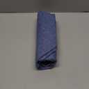 MADIZZ Set of 2 Linen Throw Pillow Covers with Broad Edge Soft Boho Decorative Pillow Cases for Sofa Bedroom Modern Pillow Shell 20x20 Inch Denim Blue