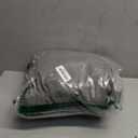 Onlyeasy Underbed Storage Bags Organizer, 4 Pack Large Capacity Under Bed Storage Containers with Reinforced Handles, Foldable Fabric Storage Bins with Clear Window, Herringbone Grey, 7MXRUBBP4 (Set of 4 Basic Soft Side Wall - Herringbone Grey)