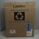 Lasko Pedestal Fan, Oscillating Fan for Bedroom with Adjustable Height and 3 Cooling Speeds, Portable, 18", Black, 1827