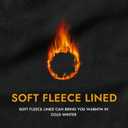 LOOGU Hunting Hoodies for Men Fleece Lining Performance Insulation Pullover Camo Hoodie (S)