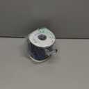 Ribbli Navy Velvet Wired Ribbon with Dupioni 4 Inch Christmas Ribbon for Gift Wrapping Christmas Tree Decoration Crafts Wreaths Supplies-Continuous 10 Yards