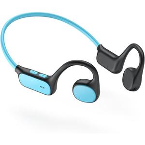 iClever Kids Bluetooth Headphones, Air Conduction Open Ear Headphones, Safe Volume 74&85dBA, 360° Bending Resistance Durable, 11.5H Playtime, Bluetooth 5.4 Kids Wireless Headphones for Travel/School