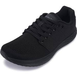 WHITIN Men's Wide Toe Box Walking Shoes + Zero Drop with Non-Slip Rubber Outsole, 47