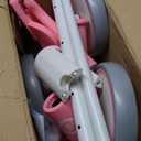 Bobike 5-in-1 Tricycle for Toddlers 18 Months to 5 Years Old, Toddler Bike, Kids Tricycle with Push Handle and Backrest, Toddler Balance Bike with Easy Assembly for Boys and Girls.(Pink)