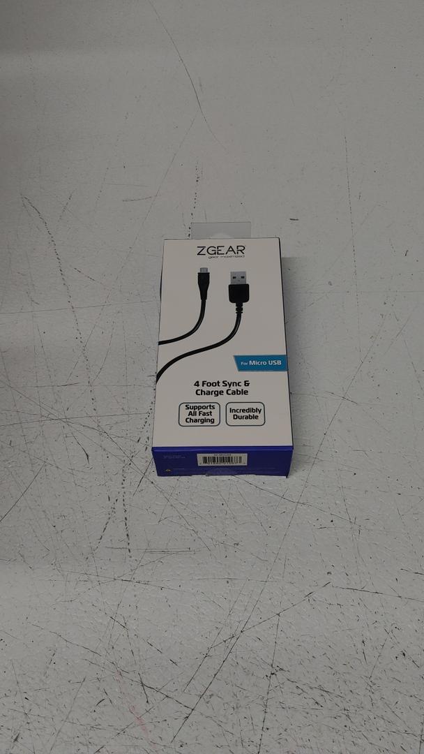 ZGEAR 4 FT MICRO USB DSTA CABLE BLACK