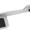 Aluminum Alloy Hot Shoe Thumb Rest - Ergonomic Hand Grip for Improved Stability & Comfort (Silver)