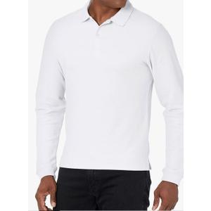 IZOD Uniform Young Men's Long Sleeve Pique Polo Size M