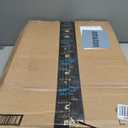 Shed Windows 2 Pack 12" W x 18" H Flush Mount White Window with Tempered Glass and Fiberglass Screen, Sliding Windows with Vertical Slider and Screws for Sheds, Chicken Coop, Playhouse Garbage Room