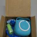 Comotech 6PCS Dog Bath Brush & Dog Toothbrush | Adjustable Handle Shampoo Brush & Scrubber for Short & Long Haired Dogs & Cats | Effectively Solve Odor & Stain Removal Problems (Blue Blue Blue.)