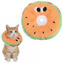 Hadnves Cat Cone Collar Adjustable Soft Cat Cone to Stop Licking Scratching Comfy Elizabethan Collars Cute Lightweight Comfortable Donut Collar for Small Dogs Cats Kitten After Surgery