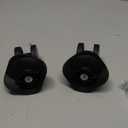 Replacement Luggage Wheels - 2 Pack Plastic Luggage Wheels, Trunk Wheels, Universal Wheel Replacement Luggage Suitcase Wheels for Luggage Suitcase Trolley, Mute Double Row Wheels