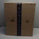 Washable Area Rug 8'x10' Boho Chic Medallion Distressed Design Non-Shedding Easy Care Ideal for High Traffic Areas in Living Room Bedroom Office Coffee Table Large Carpet (Blue and Yellow)