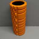 Foam Roller High Density 13" Patented Exercise Roller for Deep Tissue Muscle Massage, Muscle Massage and Myofascial Trigger Point Release, Relieves Muscle Pain, Improves Mobility (Orange) (Tangerine)