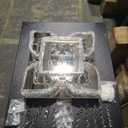 CXGLEAMING 15.7" Modern LED Ceiling Light Flush Mount Crystal Chandelier Light Fixture Round Moon Shape Modern Chandeliers for Living Room Bedroom Bathroom Hallway(3 Color Changable)