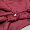 Adult Hooded Robe Cloak Knight Costume Cape Vintage Hood Cloaks Halloween Outfit XL Adult - Wine Red