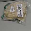 ANOGOL Hair Cap+ 13 * 1 Middle Part Light Blonde Lace Front Wig Synthetic Hair Short Curly 613 Blonde Bob Wigs Glueless Natural Hairline For Women