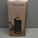 Space Heaters for Indoor Use, Staholz Portable Space Heater with Humidifier/Ambient Light, Family-Safe Electric Heaters with Thermostat,12H Timer,70 Oscillation,Ultra-Quiet for Home Office(GD)