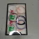 Landhoo [6+6Pack] for Samsung Galaxy Watch 8 40mm Screen Protector Case, Hard PC Bumper + HD Anti-Fog Tempered Glass Protective Film, Waterproof Face Cover Set for Galaxy Watch 8 40mm Accessories